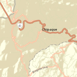 Chipaque Street Map