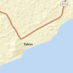 Tabou Street Map
