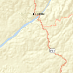 Yabassi Street Map