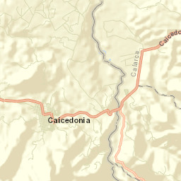 Caicedonia Street Map