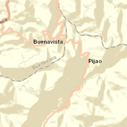 Pijao Street Map