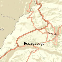 Fusagasugá Street Map