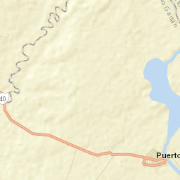 Puerto Gaitán Street Map