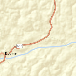 Doumé Street Map