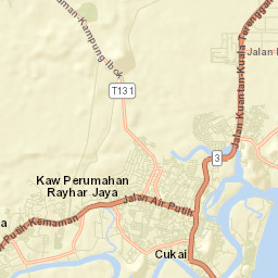 Cukai Street Map