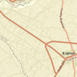 Espinal Street Map