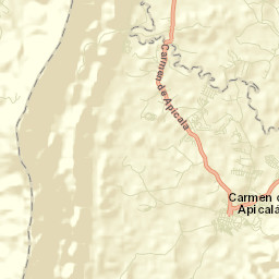 Carmen de Apicalá Street Map