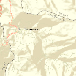 San Bernardo Street Map