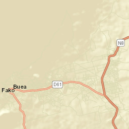 Buea Street Map