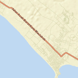 Meulaboh Street Map