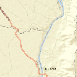 Suárez Street Map