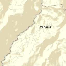Venecia Street Map