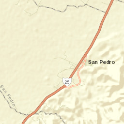 San Pedro Street Map