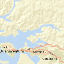 Buenaventura Street Map