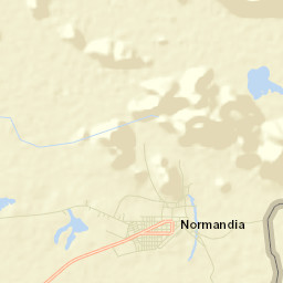 Normandia Street Map