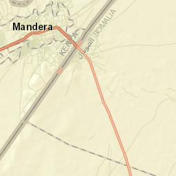 Mandera Street Map