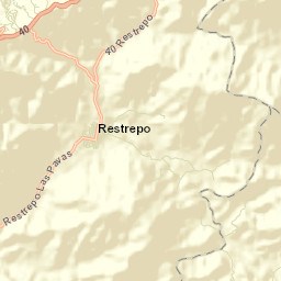 Restrepo Street Map