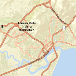 Kuantan Street Map