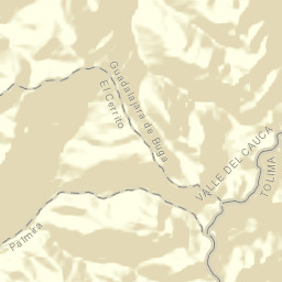 La Cumbre Street Map