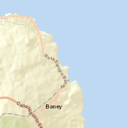 Santiago de Baney Street Map