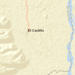 El Castillo Street Map