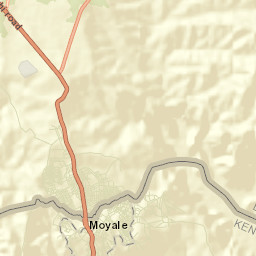Moyale Street Map