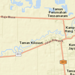 Batang Berjuntai Street Map