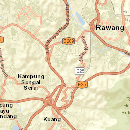 Kuang Street Map