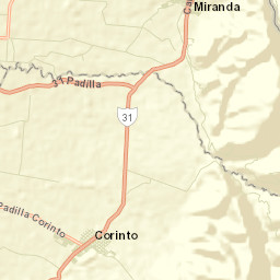 Miranda Street Map
