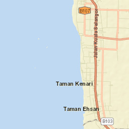 Kampong Dungun Street Map