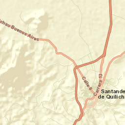 Santander de Quilichao Street Map