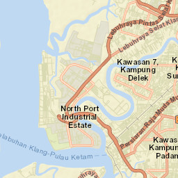 Pelabuhan Klang Street Map