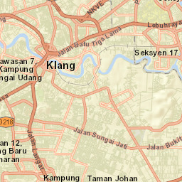 Klang Street Map