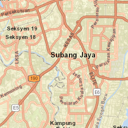 Putra Heights Street Map