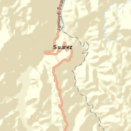 Suárez Street Map