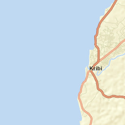 Kribi Street Map