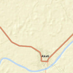 Aketi Street Map