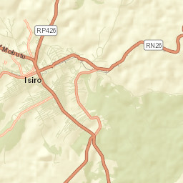Isiro Street Map