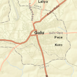 Gulu Street Map