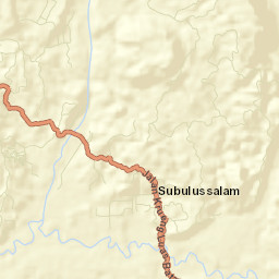 Kota Subulussalam Street Map