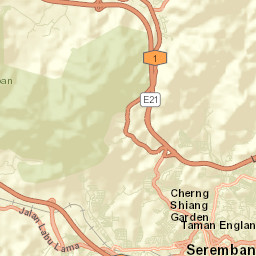Seremban Street Map
