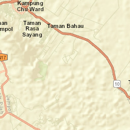 Bahau Street Map