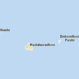 Kudahuvadhoo Street Map