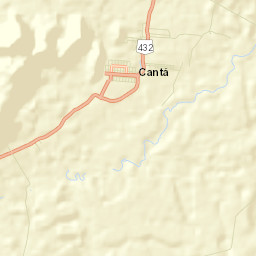 Cantá Street Map
