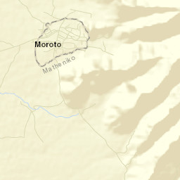 Moroto Street Map