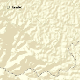 El Tambo Street Map