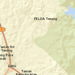 Labis Street Map