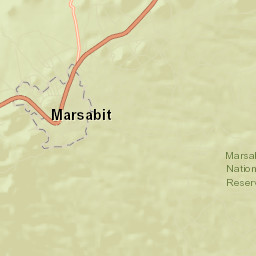 Marsabit Street Map