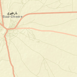 Baardheere Street Map