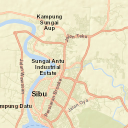Sibu Street Map